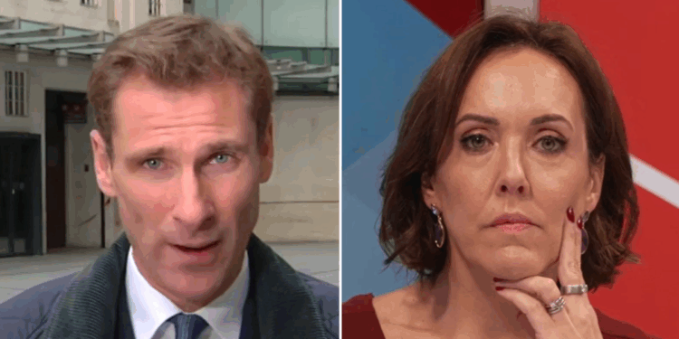 Watch moment Camilla Tominey slaps down Chris Philp in brutal takedown