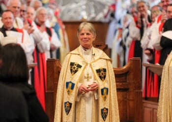 ‘God is not in the business of hierarchies’, Archbishop Vann says at her enthronement