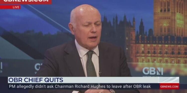 Labour spending £91billion extra on welfare is 'staggering', says Iain Duncan Smith