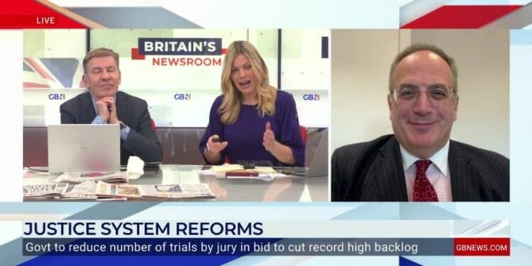 Scrapping jury trials will make 'no difference' to justice system backlog, Sir Michael Ellis says