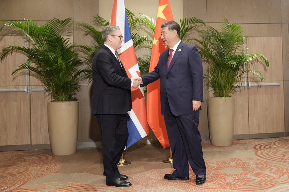 Starmer and Xi
