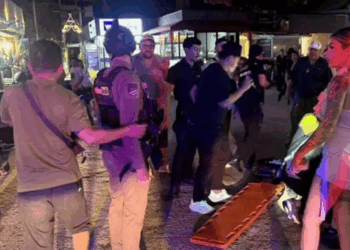 British tourist fighting for life after being knifed at beach bar in popular holiday hotspot