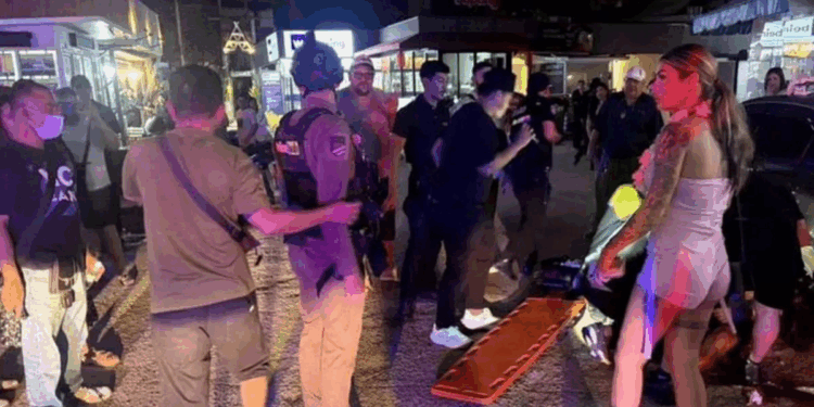 British tourist fighting for life after being knifed at beach bar in popular holiday hotspot