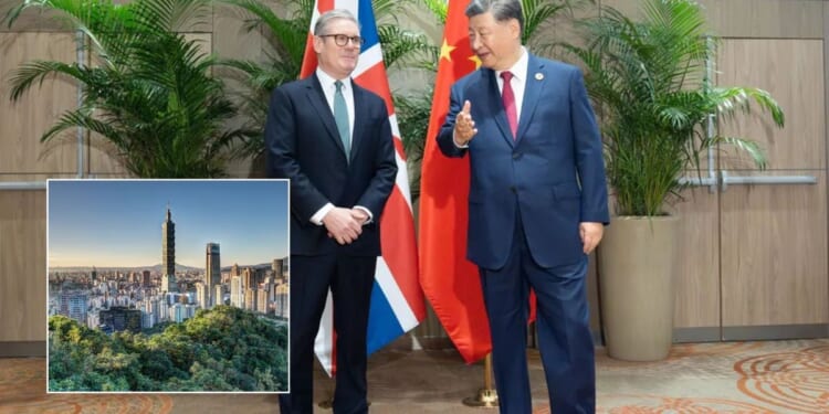 British pupils taught Taiwan is part of China