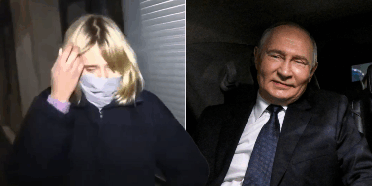 Vladimir Putin's 'secret lovechild' Luiza Rozova says she is sorry for father's invasion of Ukraine