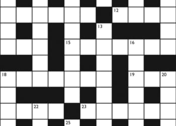 Crossword No. 1750