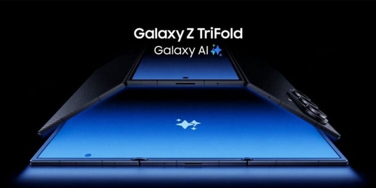 Samsung unveils its first tri-fold phone