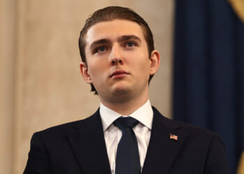 Stuart Knechtle claims Barron Trump 'very close' to converting