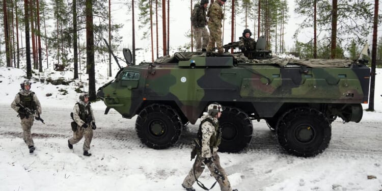 Watch British troops join Nato exercise just days after Vladimir Putin shocked Europe with war threat