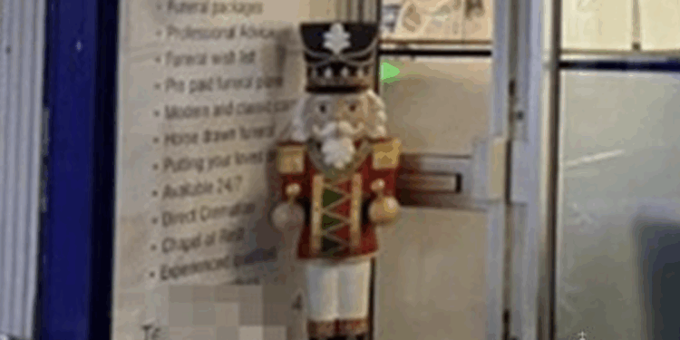 Two people arrested after 5ft nutcracker statue that sings to children is stolen