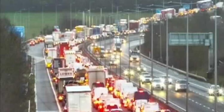 Multi-vehicle collision prompts major delays for drivers as emergency services rush to scene