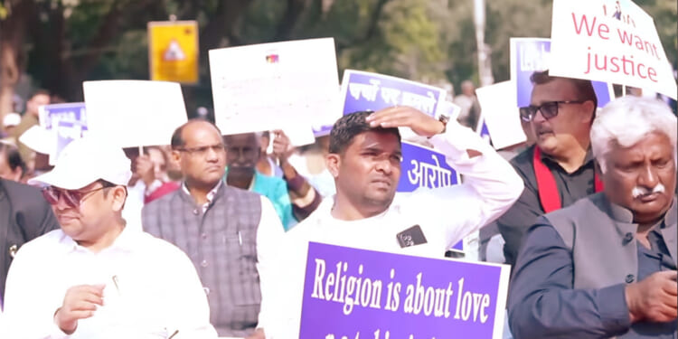 Thousands of Christians rally in Delhi against ‘rising' attacks