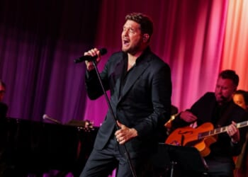 Michael Bublé calls music 'a gift from God,' meets with Pope Leo