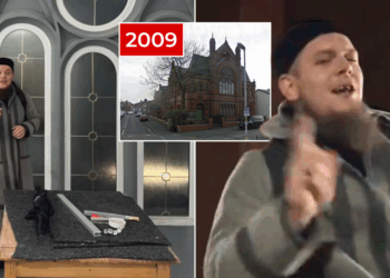 Muslim influencer shares gleeful video celebrating 'takeover' of Blackburn church