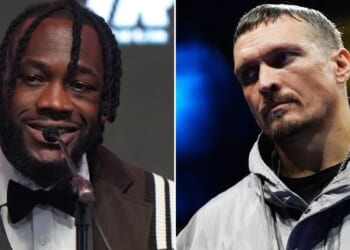 Deontay Wilder reveals Oleksandr Usyk talks over shock heavyweight fight with timeframe set