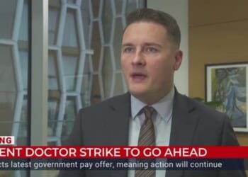 Wes Streeting slams 'irresponsible' resident doctor strike after rejecting offer