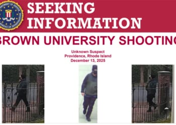 FBI releases images of person of interest in Brown Univ. shooting