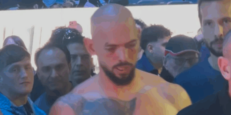 Andrew Tate suffers humbling defeat in professional boxing debut as controversial influencer takes battering