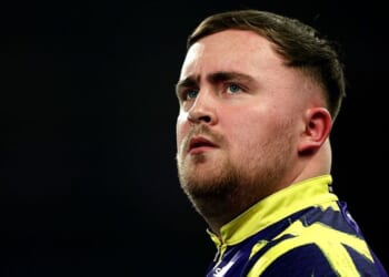 Luke Littler cruises into World Darts Championship third round after straight-sets win over NHS worker David Davies