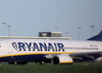 Ryanair plane 'collides into fuel truck' at UK airport as holidaymakers evacuated