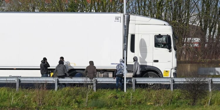 Foreign criminals avoiding justice by being smuggled OUT of Britain in lorries