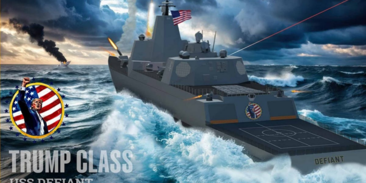 Trump Announces New ‘Golden Fleet’ Of ‘Trump-Class’ Battleships