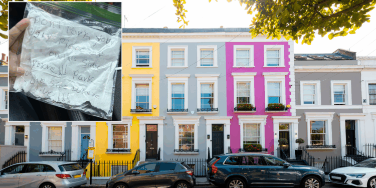 Homeowner shocked after finding passive aggressive note on her 'ugly' car