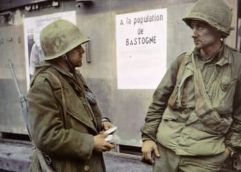 Christmas Eve At The Siege Of Bastogne, 1944