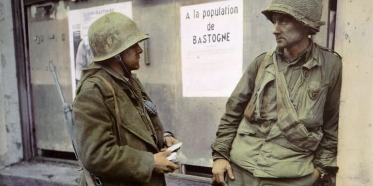 Christmas Eve At The Siege Of Bastogne, 1944