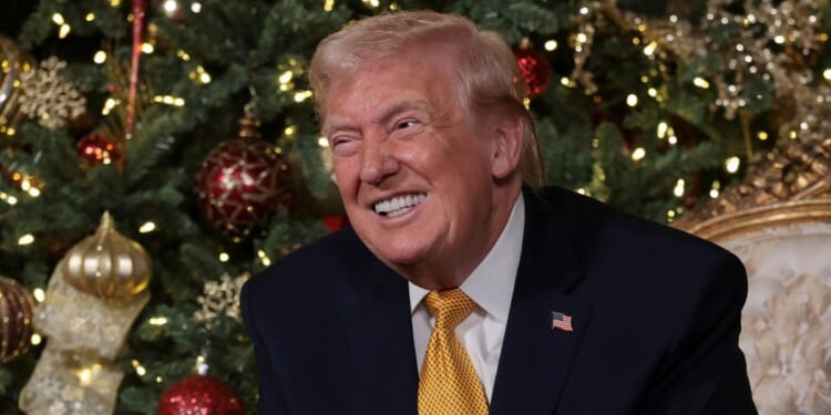 Donald Trump wishes Americans Merry Christmas and issues fiery swipe at 'radical left scum'