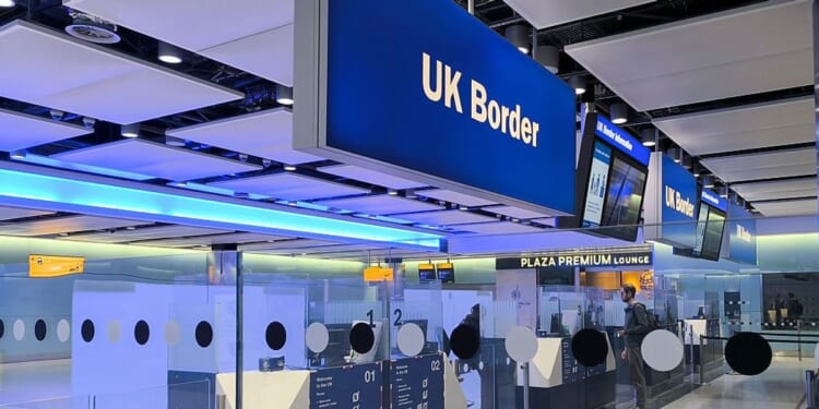 Thousands of foreign nationals claimed asylum in Britain after arriving on work visa