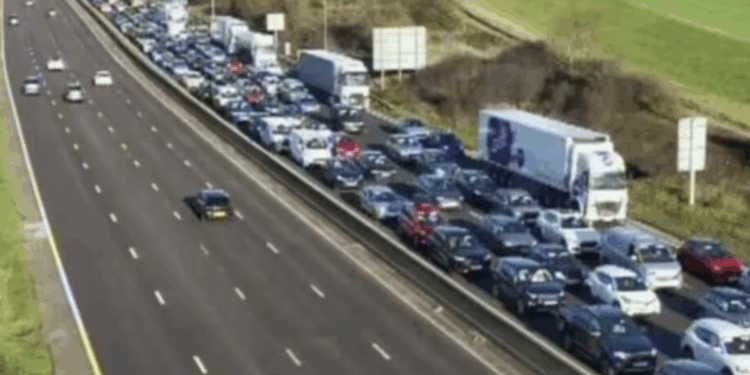 Drivers face Boxing Day chaos as emergency services shut major motorway following horror crash