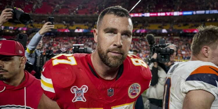 Travis Kelce makes immediate retirement pledge after playing potential final Chiefs match
