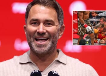 Eddie Hearn tears into 'out of his depth' Jake Paul over comments made about Anthony Joshua fight