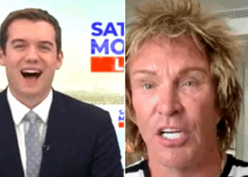 Charlie Peters in stitches after bristling GB News guest unleashes fury at presenter in Sadiq Khan row