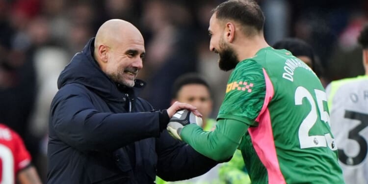 Pep Guardiola makes joke about his weight after Man City secure vital win over Nottingham Forest