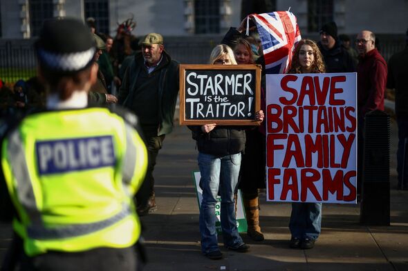 BRITAIN-POLITICS-FARMERS-AGRICULTURE-TAX-PROTEST