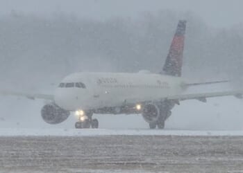 State of emergency declared as major storm disrupts thousands of flights, including routes from Britain
