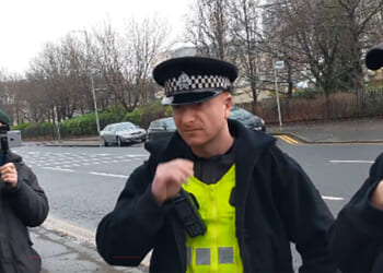 Grandmother criminally charged for inviting people to chat