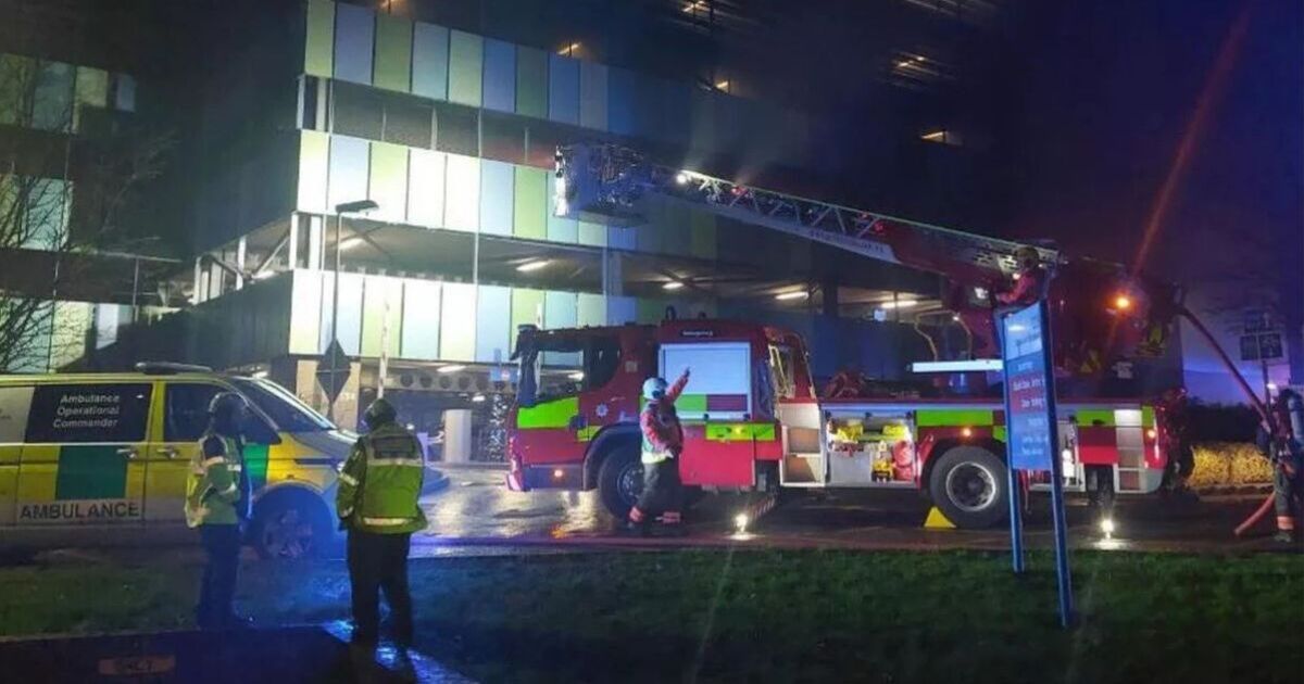Addenbrooke's Hospital fire LIVE: Huge multi-vehicle blaze at Cambridge car park | World | News