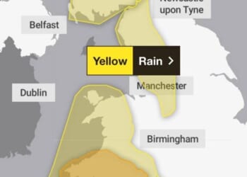 Amber warning as month's worth of rain set to fall in 24 hours | Weather | News