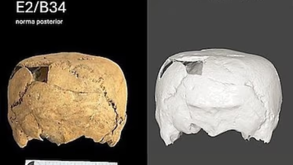 Cubed skull discovered in Mexico