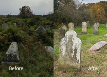 Biodiversity of Norfolk churchyards transformed through Community Payback scheme