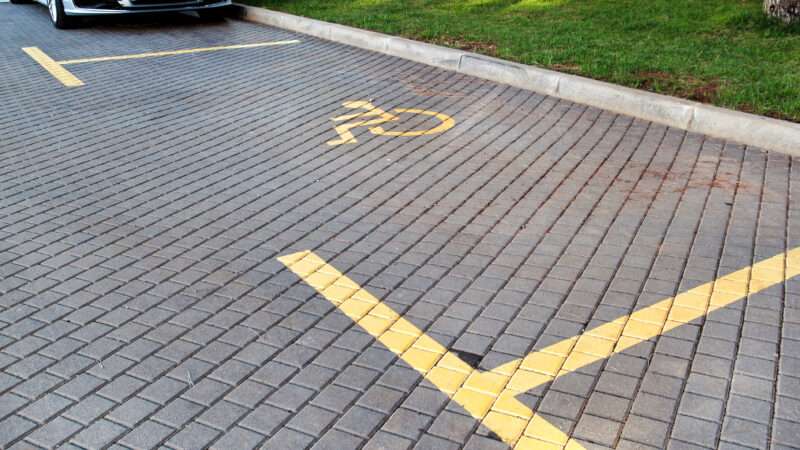 Disabled parking bay | ID 110823852 © Zoran Milisavljevic | Dreamstime.com