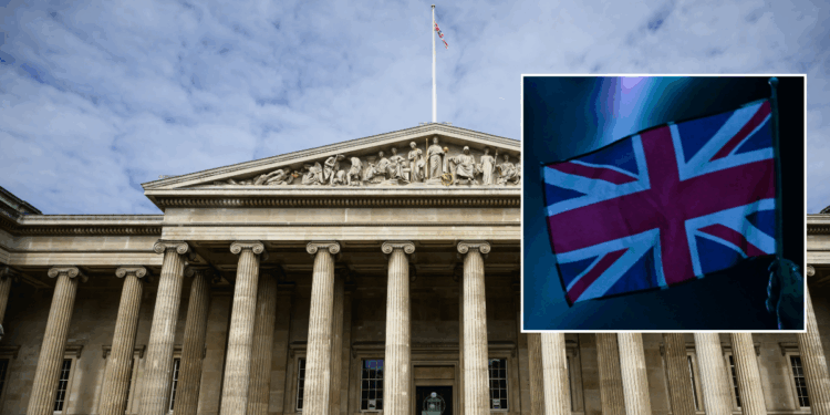 British Museum under fire after 'poor taste' Union Jack party slammed as 'far-right'