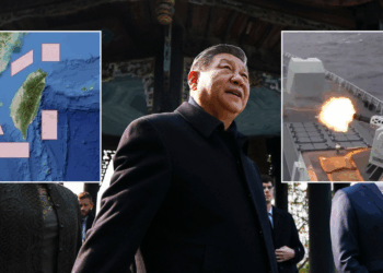 Chinese armed forces SURROUND country in chilling 'live-fire' combat threat