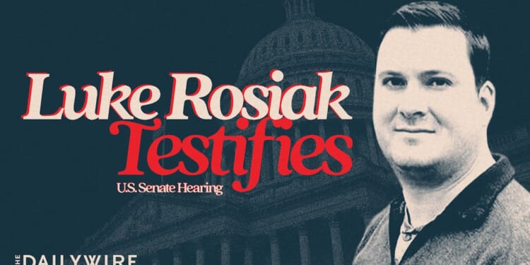 Daily Wire’s Luke Rosiak Testifies Before The Senate On Government Waste: LIVE UPDATES