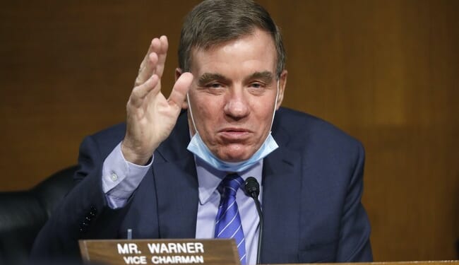 Dem Sen. Mark Warner's Troubling Remarks About Pres. Trump and the Military – RedState