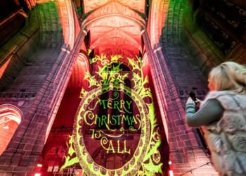 Do installations in cathedrals encourage faith? 