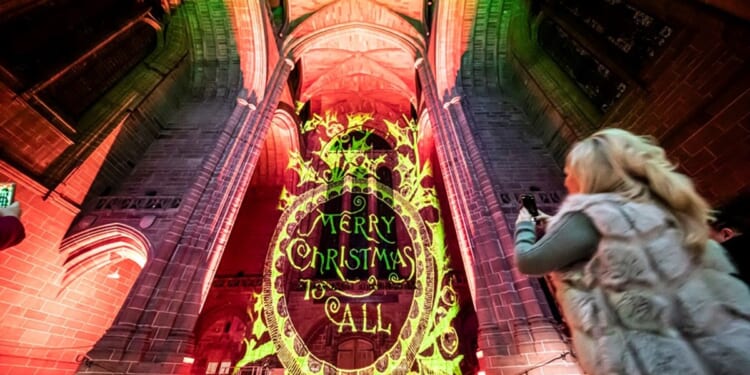 Do installations in cathedrals encourage faith?